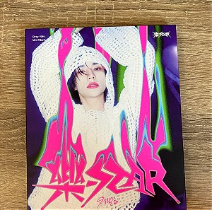 Stray kids Rock Star postcard Hyunjin Version