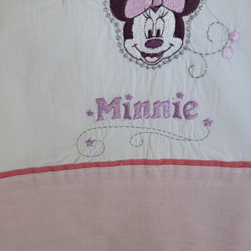 Disney Minnie and Bear Crib Bedding Set, 3 sheets and 3 pillowcases