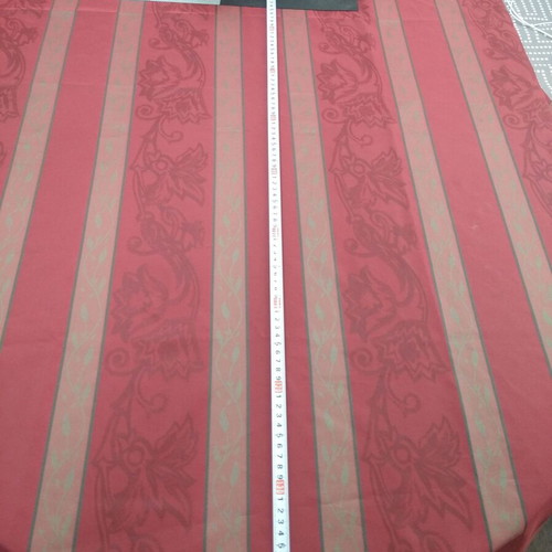 Large tablecloth for oval table, polyester with stain protection