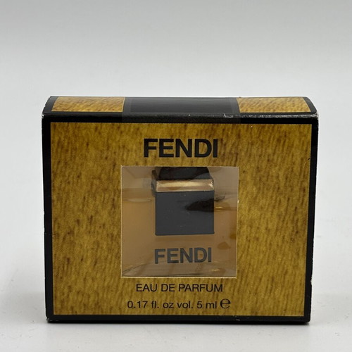 Fendi Eau De Parfum 5ml vintage miniature new with box
