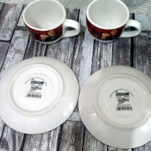 Muppet Show coffee cup set of 2 like new