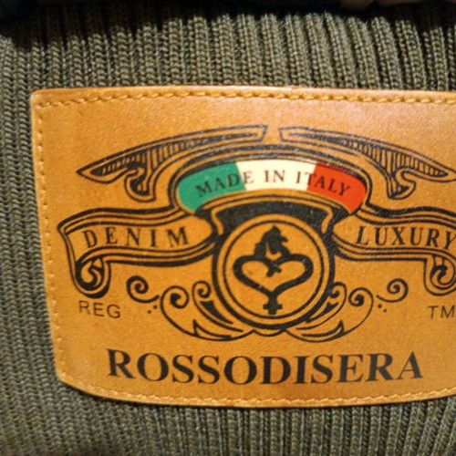 Rossodisera sleeveless jacket used with metallic details