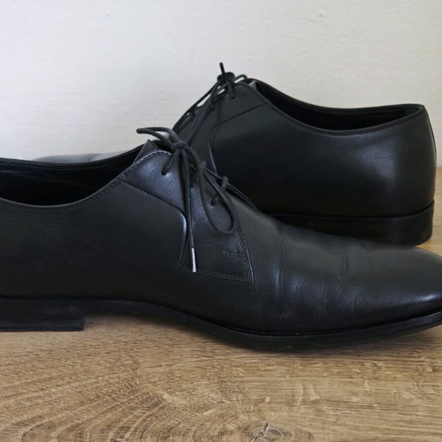 Tod's men's shoes size 41 used, black leather