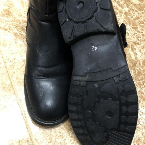 Il Mondo boots used, black leather, size 42