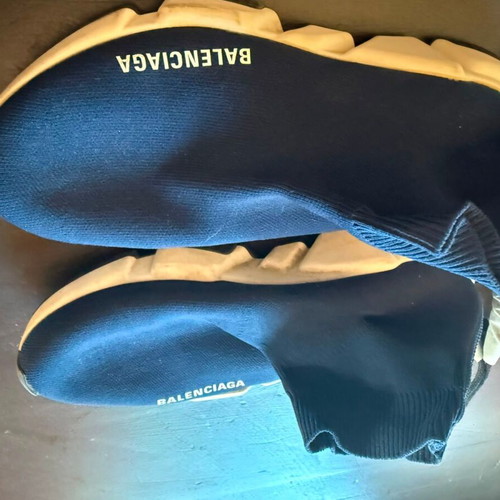 Balenciaga shoes size 36 like new, white and blue sports style