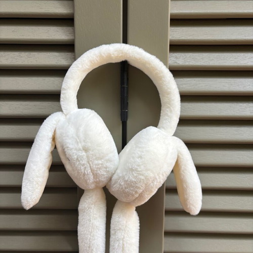 Children's hairband new, white for ear protection