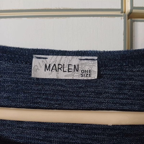 Marlen shirt blue/purple one size like new
