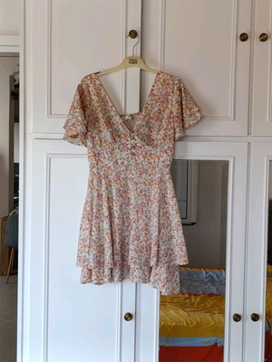Girly dress Ava multicolored like new, size M