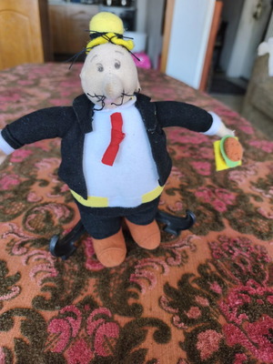 Wimpy Plush Toy from Popeye Series 2003 used