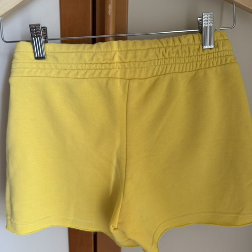 Target yellow sweatshirt shorts like new, medium size