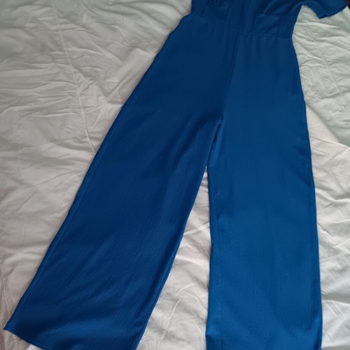 Stradivarius jumpsuit small, like new, blue