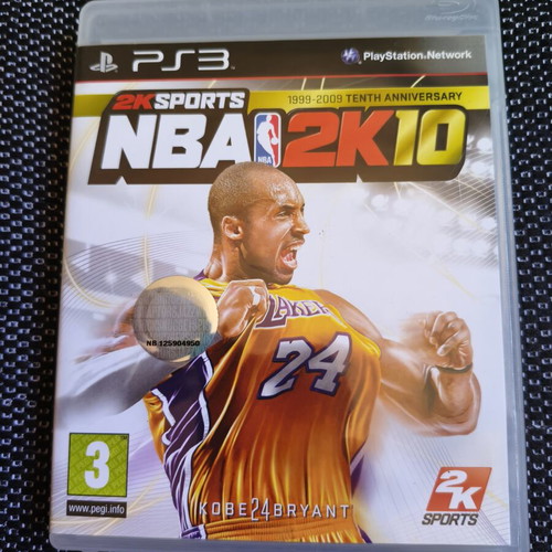 NBA 2K10 PS3 game used
