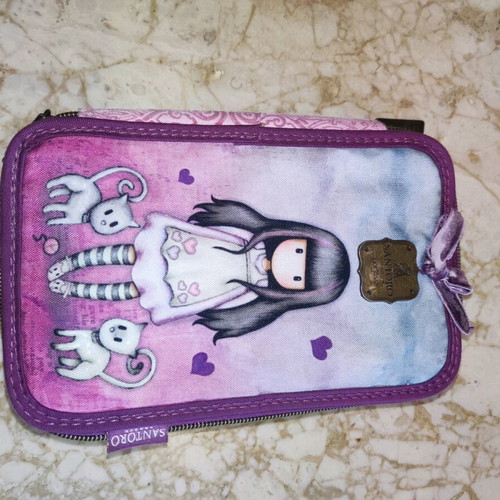 Santoro Gorjuss Tall Tales school backpack like new with pencil cases