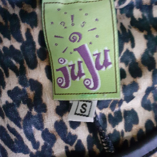 Juju dress animal print size S like new, black and brown