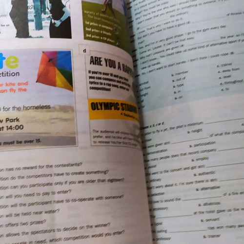 English Book Top 4 Workbook used