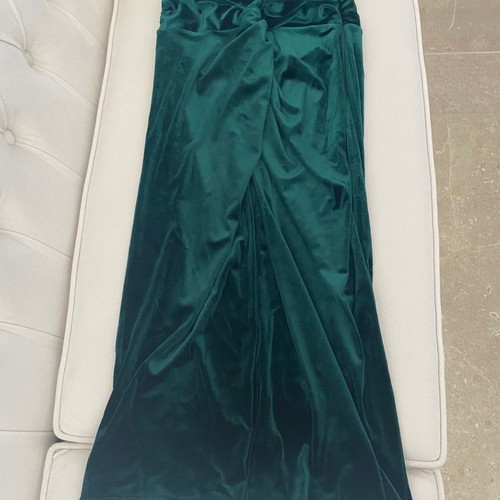 Madame Shou Shou green small set new with bodysuit and midi skirt