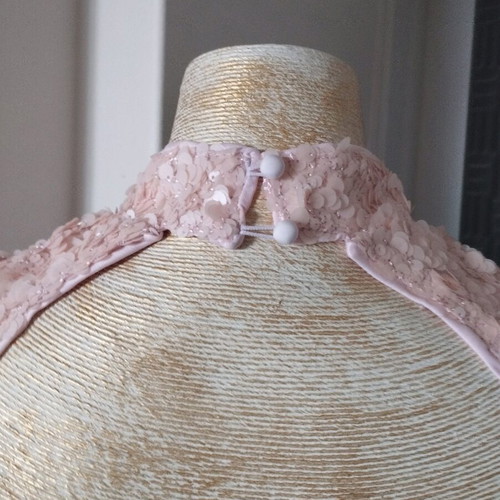 Missguided dress with sequins like new, size S, pink