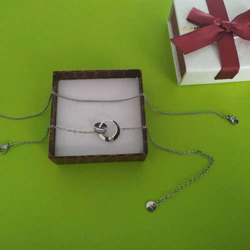 Steel jewelry used, rings, anklets, star necklace