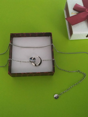 Steel jewelry used, rings, anklets, star necklace