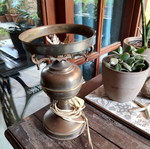 Lamp used, without glass