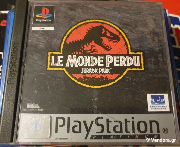  Ps1 Jurassic Park The Lost World