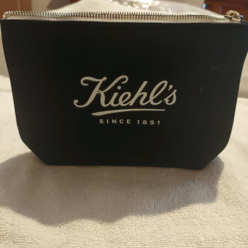 Small Kiehl's toiletry bag new, black