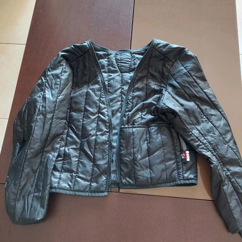 Motorcycle jacket used for men with removable lining