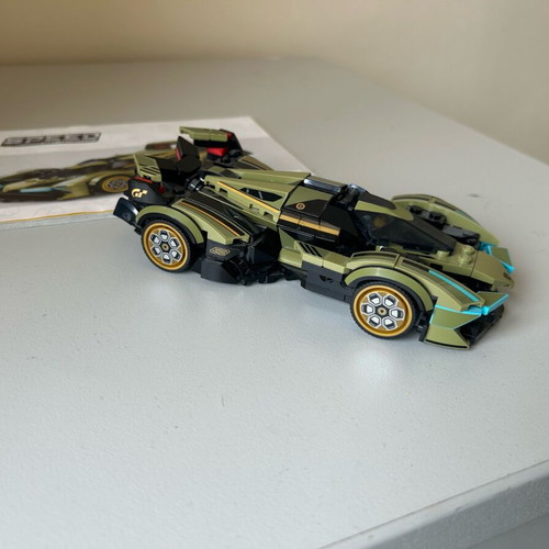 Lego Lamborghini with instructions, fully assembled like new