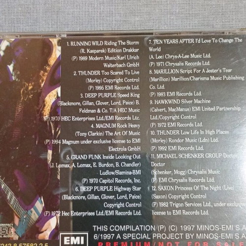 Masters of Disaster CD used, rock selection