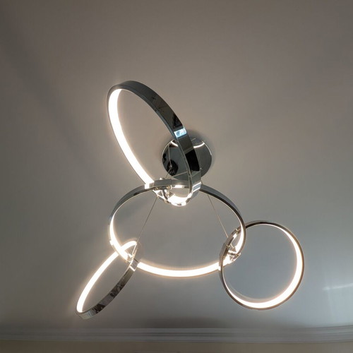 LED light with 4 rings from Bright suspended series, like new
