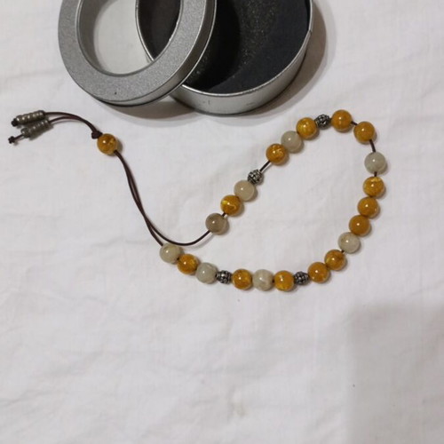 Komboloi handmade in gift box, new