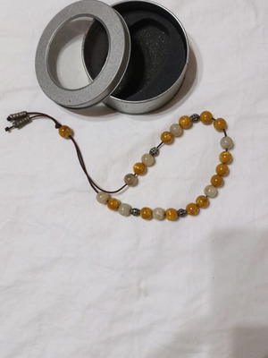 Komboloi handmade in gift box, new