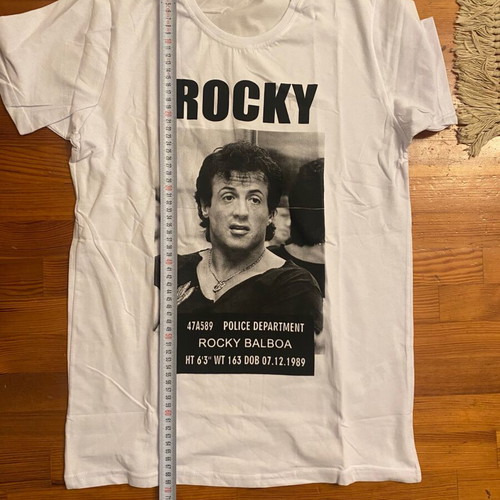 Cotton tshirt XL new, black and white