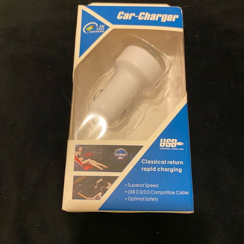 Car adapter with USB port new for charging