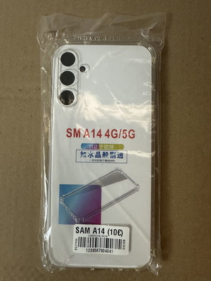 Samsung A14 Transparent Case new