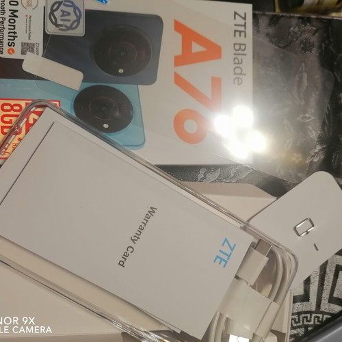 ZTE Blade A76 smartphone new, 128GB, dual SIM, Android