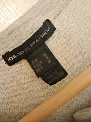 Mango gray short cardigan with wide sleeves medium like new