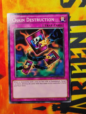 Chain Destruction YGLD Yu-Gi-Oh! card new