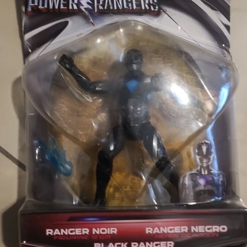 Power Rangers full play set like new, 5 figures from 2017 movie