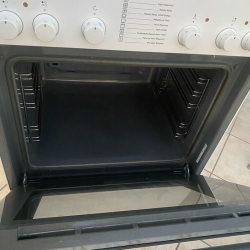 Pitsos PHC009120 Kitchen 66lt white with ceramic hobs