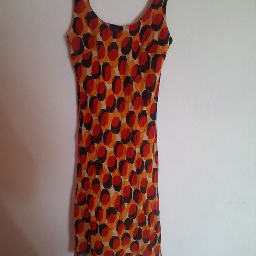 BSB summer dress with lining like new, colorful, size L