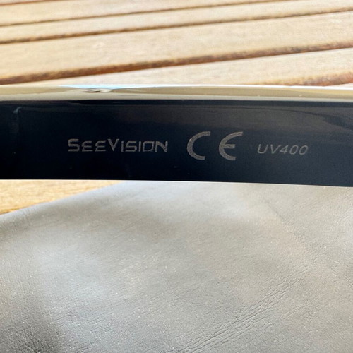 SeeVision Cat Eye Sunglasses black like new