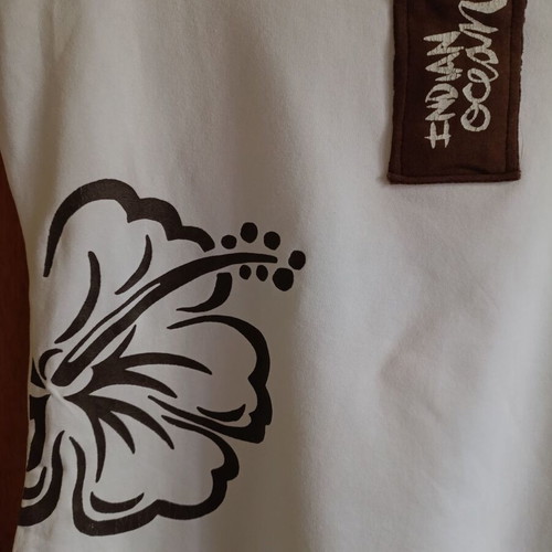 Tropical Mini Dress Baobab Company Indian Ocean Small like new, white and brown