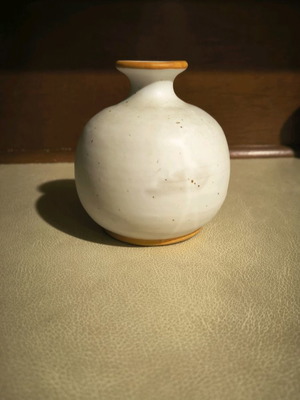 Clay vase relatively small and beautiful