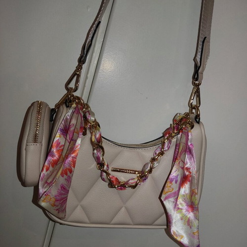 Aldo women's bag new, beige and pink