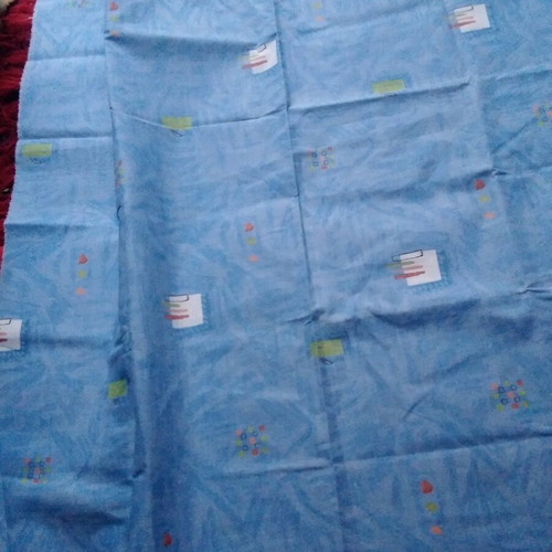 Cotton fabric new, 1.05x2.40 and 1.50x2.75 meters