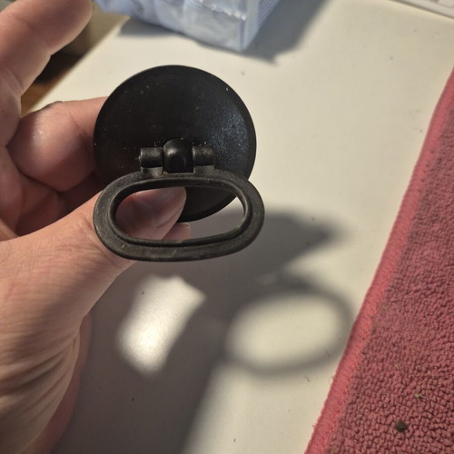 L.B. Plast Sink Plug new, black matte