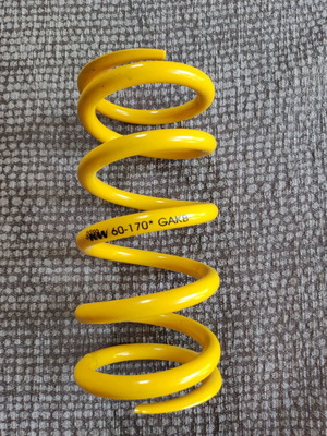 Race spring KW new, length 170 mm