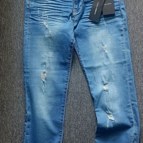 Dolce & Gabbana women's jeans size 31, new, blue denim