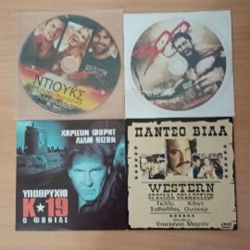 Movies pack of 4 like new